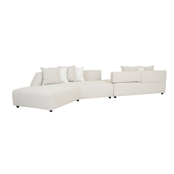 Madrid Edge Left Chaise Set