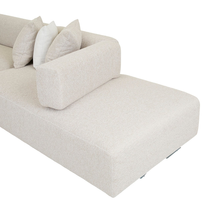 Madrid Edge Left Chaise Set
