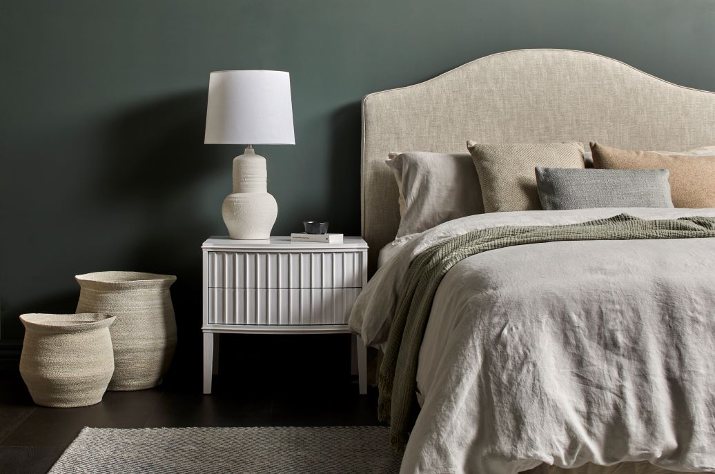 Charleston 2 Drawer Bedside