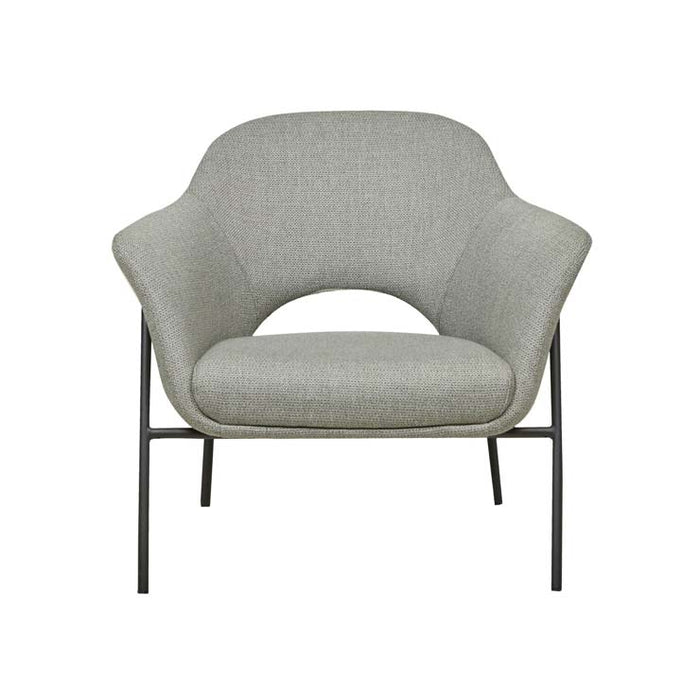 Vittoria Metal Leg Occasional Chair