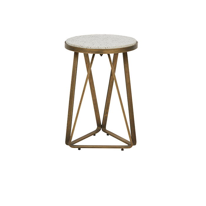 Amelie Luna Terrazzo Side Table