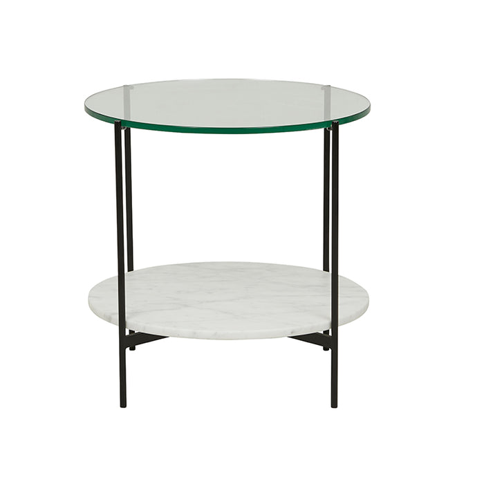 Clermont Layer Marble Side Table