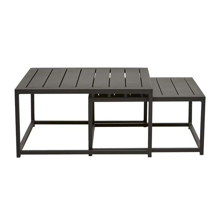 Aruba Square Nest of 2 Coffee Tables