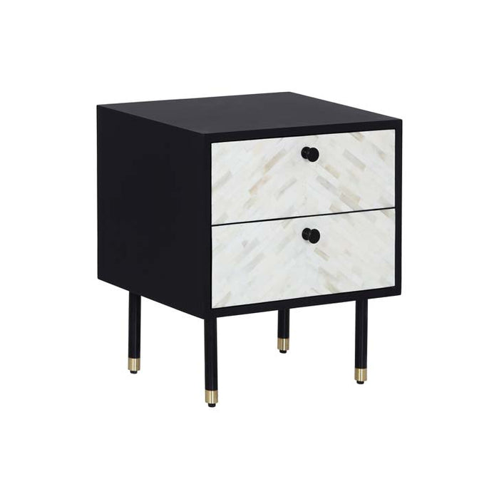 Zahra Feather Bedside