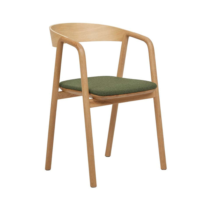 Tolv Inlay Upholstered Dining Armchair