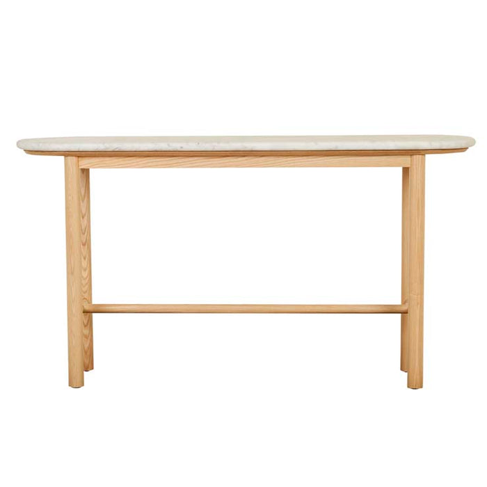 Artie Oval Marble Console
