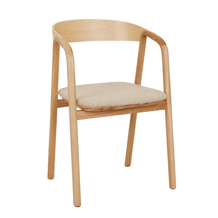 Tolv Inlay Upholstered Dining Armchair