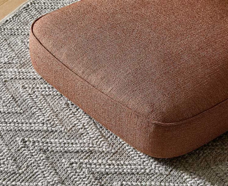 Vittoria Retreat Square Ottoman