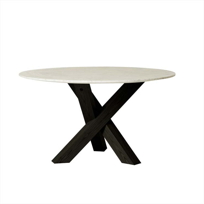 Hudson Round Marble Dining Tables