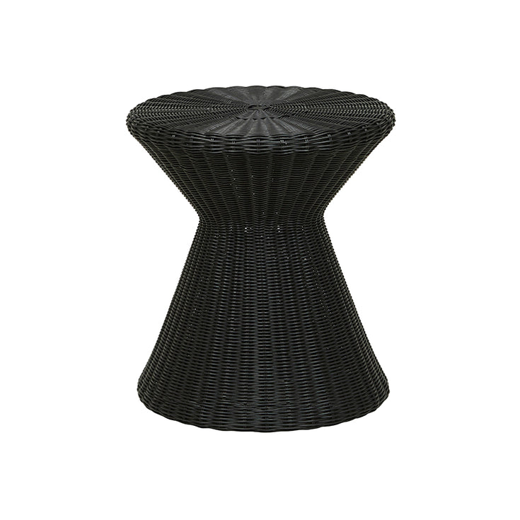 Mauritius Woven Side Table — GlobeWest Outlet